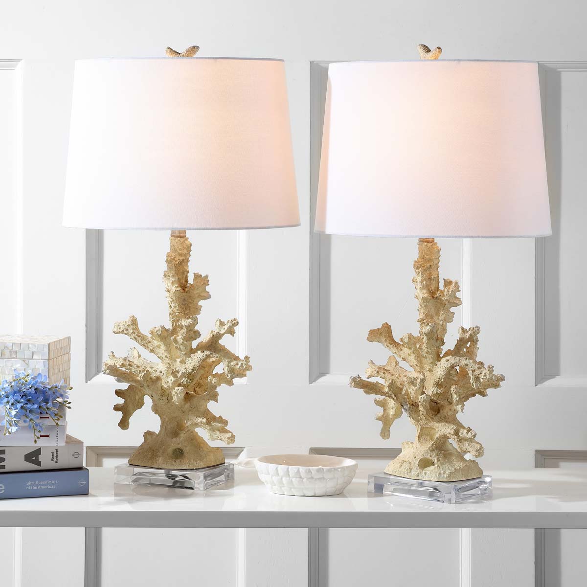 Coral Branch 28.5 Inch H Table Lamp (Set of 2) | Safavieh - LIT4161