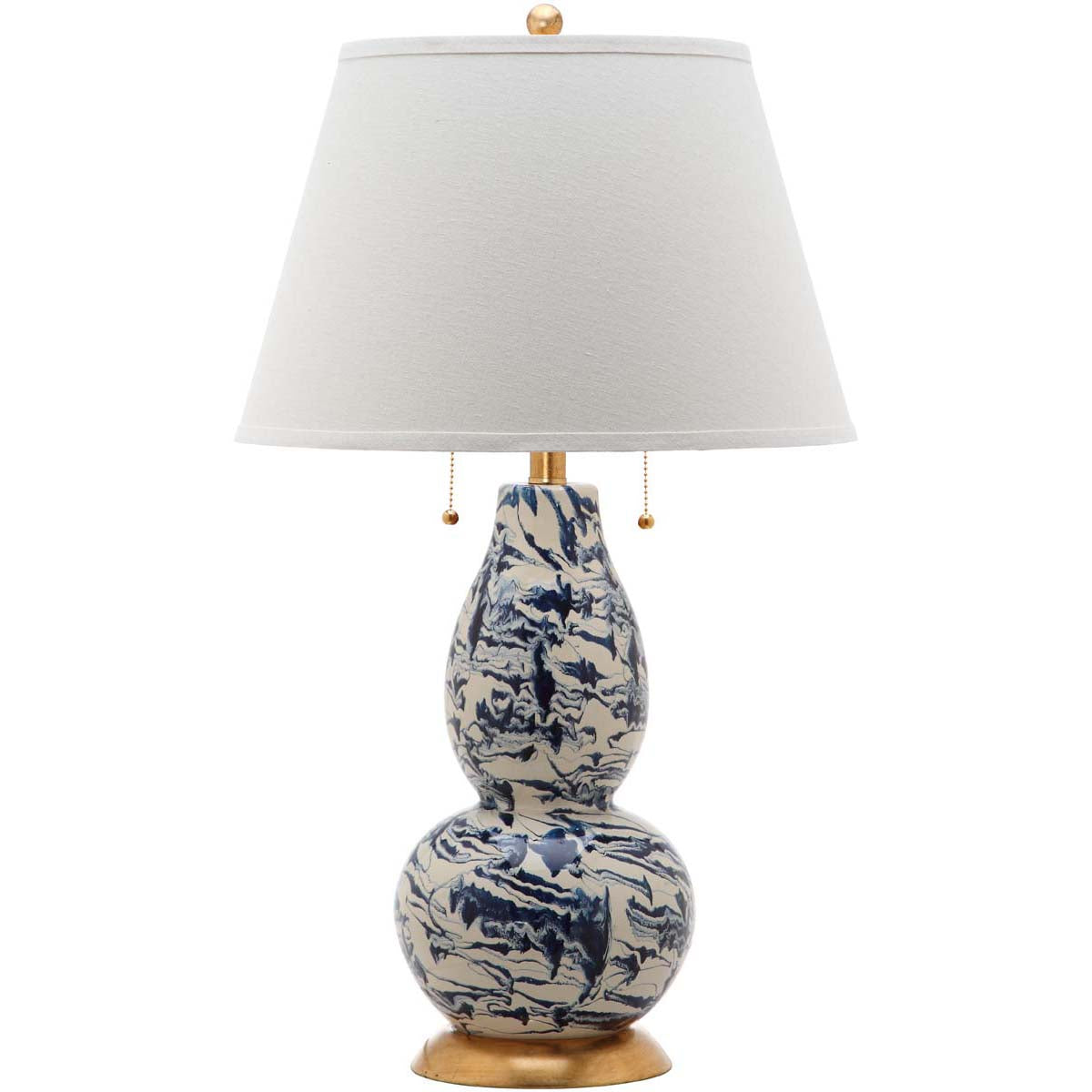 Color Swirls 28 Inch H Glass Table Lamp | Safavieh - LITS4159
