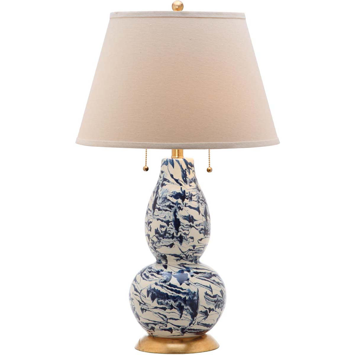 Color Swirls 28 Inch H Glass Table Lamp | Safavieh - LITS4159