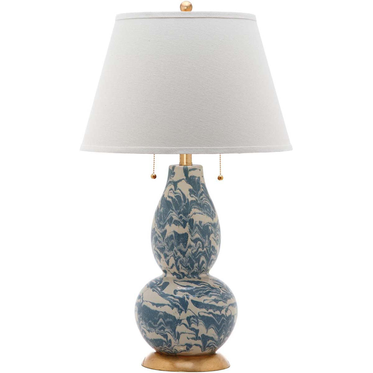 Color Swirls 28 Inch H Glass Table Lamp | Safavieh - LITS4159