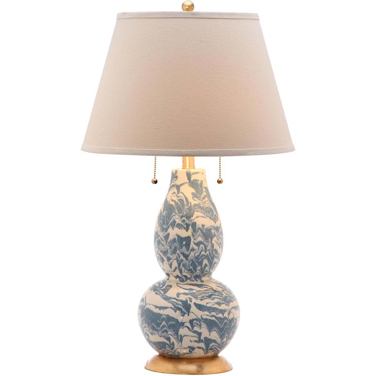 Color Swirls 28 Inch H Glass Table Lamp | Safavieh - LITS4159