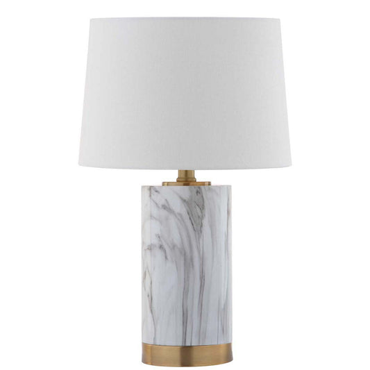 Clarabel Marble 18.25 Inch H Table Lamp | Safavieh - TBL4043