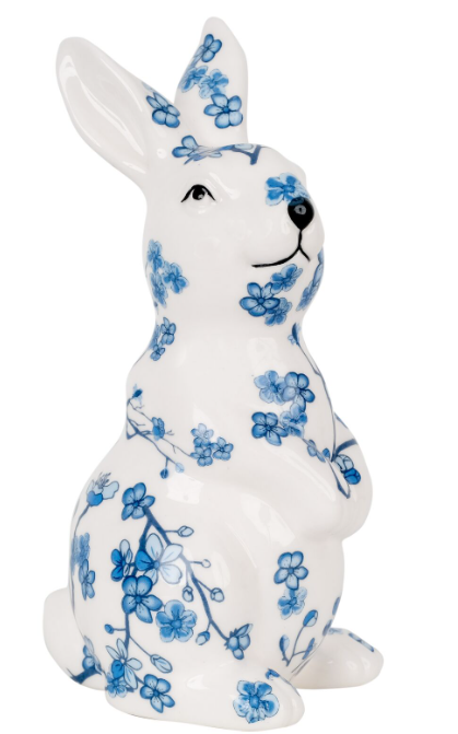 Small Cherry Blossom Standing Bunny